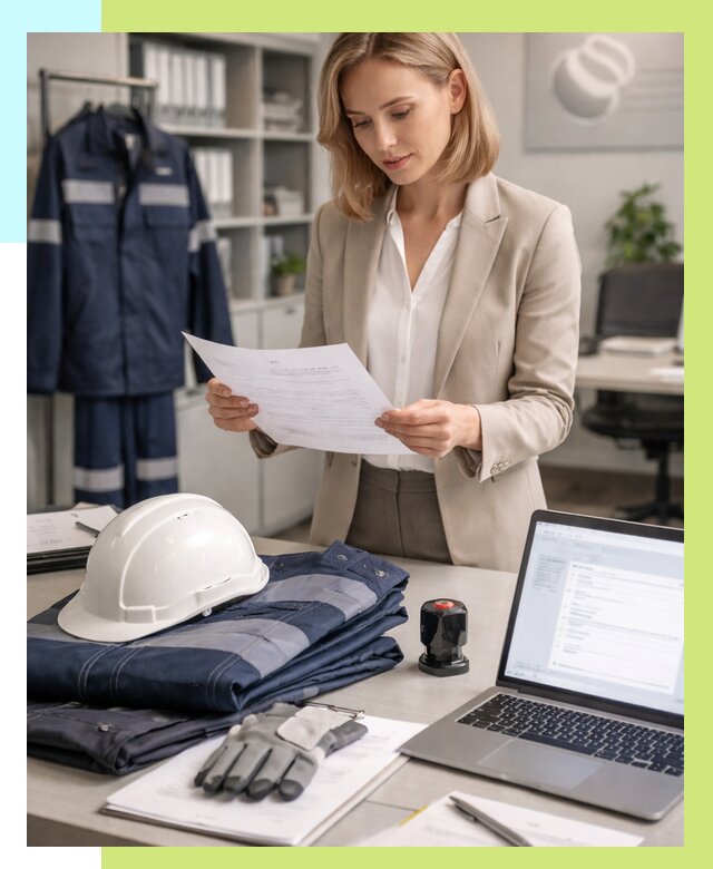 Сертификация спецодежды в Полевской от 7186 р. | Алешин-Плв