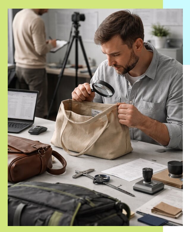 Сертификация сумок в Полевской, оформление и получение сертификатов