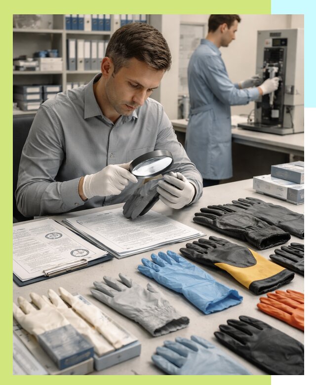 Сертификация перчаток и средств защиты продукции в Полевской