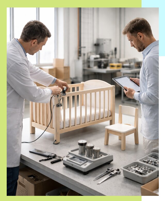 Сертификация детской мебели и проверка безопасности в Полевской