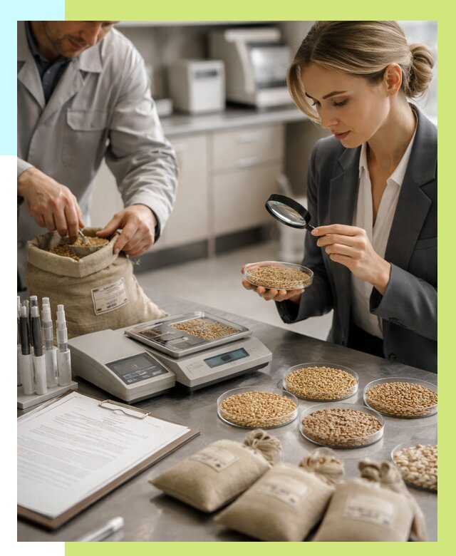 Сертификация зерна в Полевской по цене от 15398 р. | Алешин-Плв