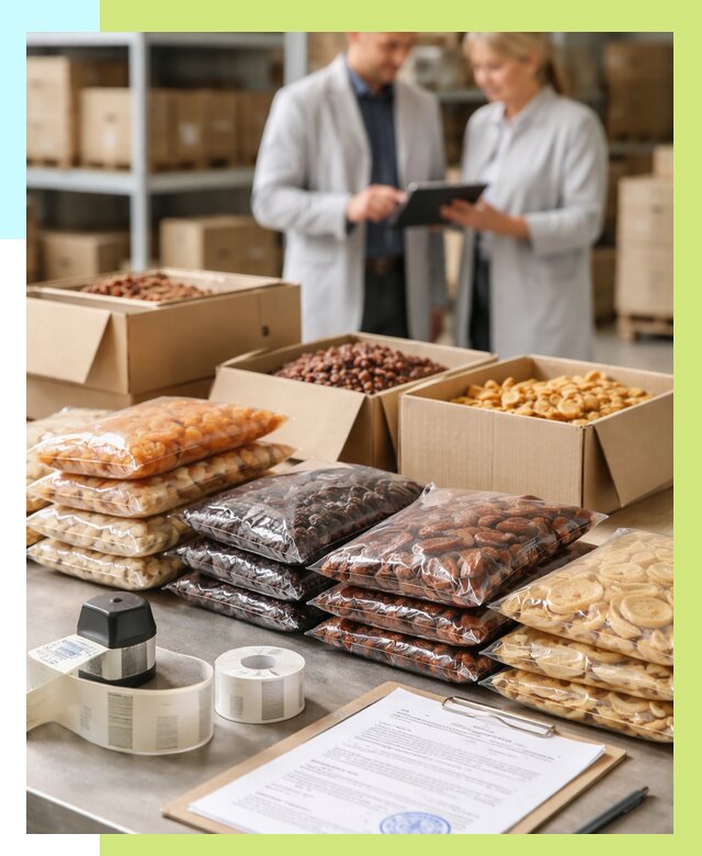 Сертификация сухофруктов в Полевской от 12318 р. | Алешин-Плв под ключ