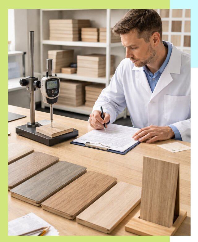 Сертификация ламината с испытаниями и оформлением документов в Полевской
