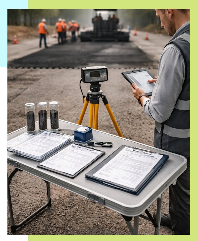 Сертификация асфальта в Полевской от 25663 р. | Алешин-Плв