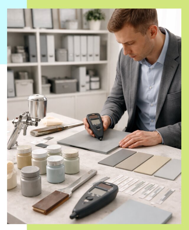 Сертификация краски в Полевской от 25663 р. | Алешин-Плв центр