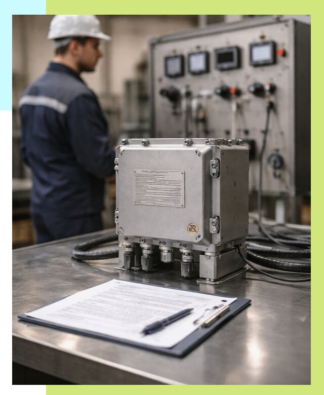 Сертификация взрывозащищенного оборудования в Полевской от 35928 р. | Алешин-Плв