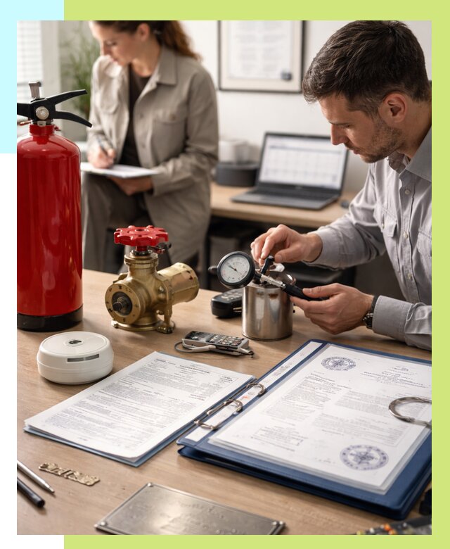 Сертификация пожарного оборудования в Полевской от 15398 р.|Алешин-Плв