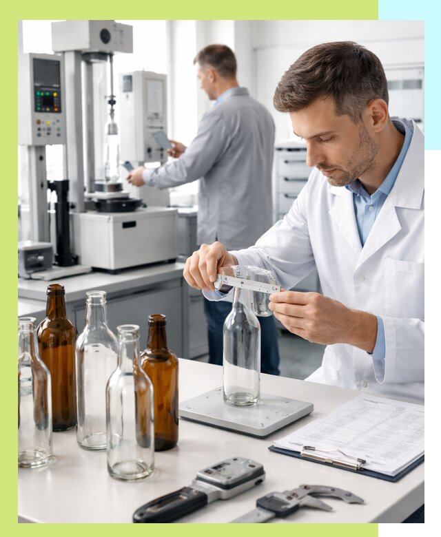 Сертификация стеклянных бутылок и сопутствующей упаковки в Полевской