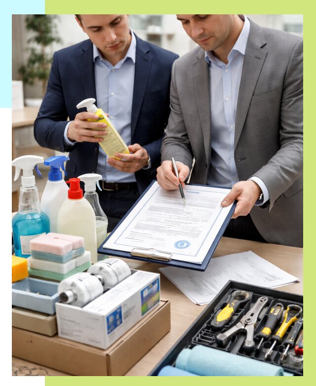 Сертификация хозяйственных товаров в Полевской, от 18477 р. |Алешин-Плв