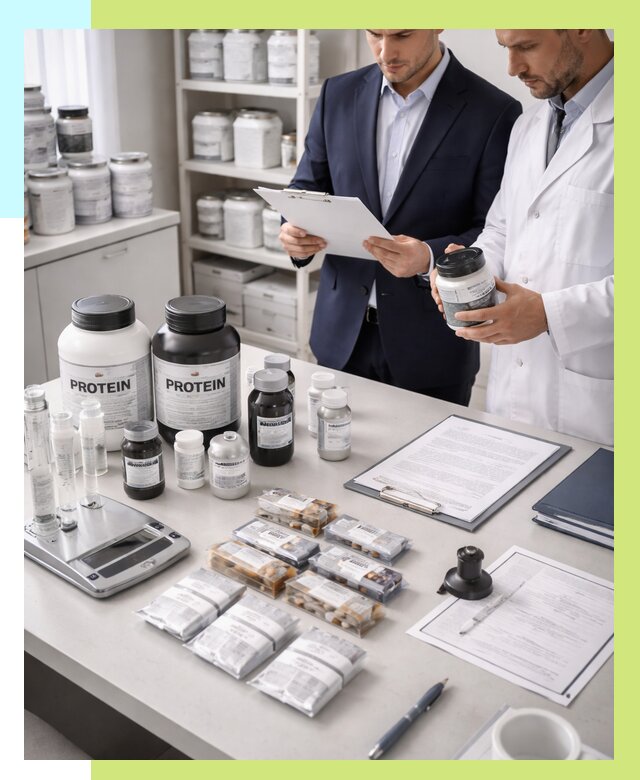 Сертификация спортивного питания в Полевской от 15398 р., Алешин-Плв