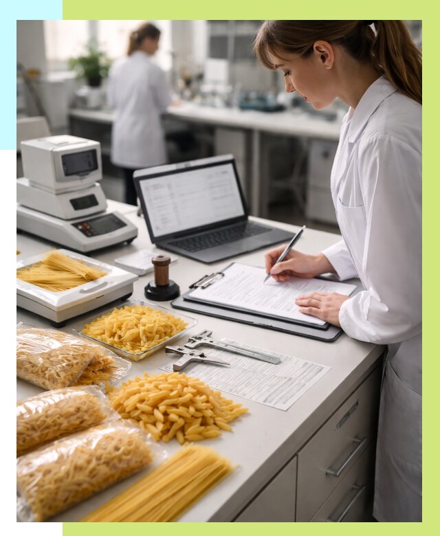 Сертификация макаронных изделий в Полевской от 15398 р. | Алешин-Плв