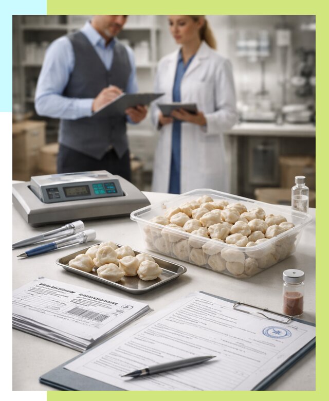 Сертификация пельменей в Полевской от 15398 р. срочно | Алешин-Плв