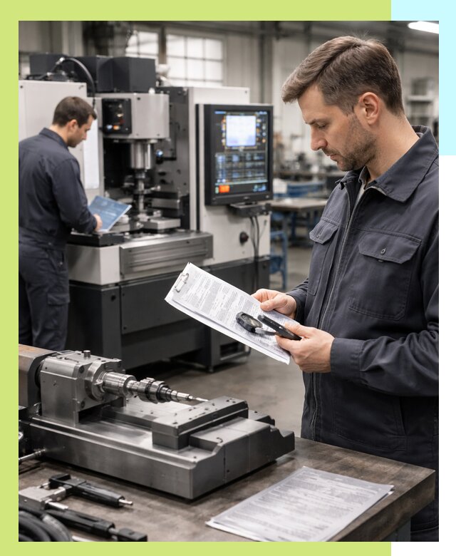 Сертификация станков: оформление документов и испытания в Полевской
