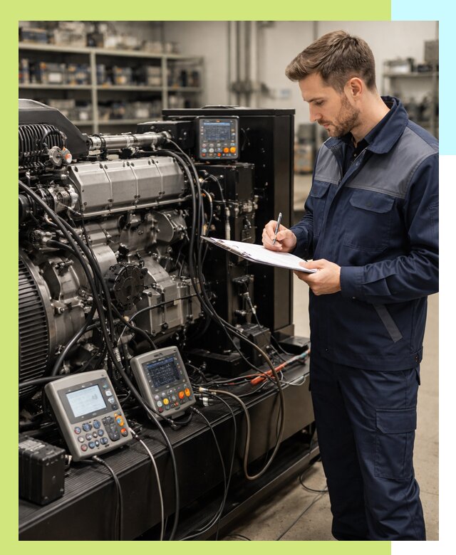 Сертификация дизельных генераторов и их оборудования в Полевской