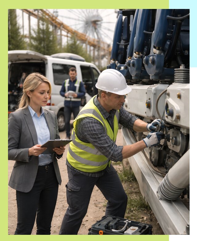 Сертификация аттракционов и проверка безопасности в Полевской