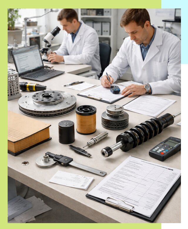 Сертификация автозапчастей и комплектующих в Полевской по ГОСТ