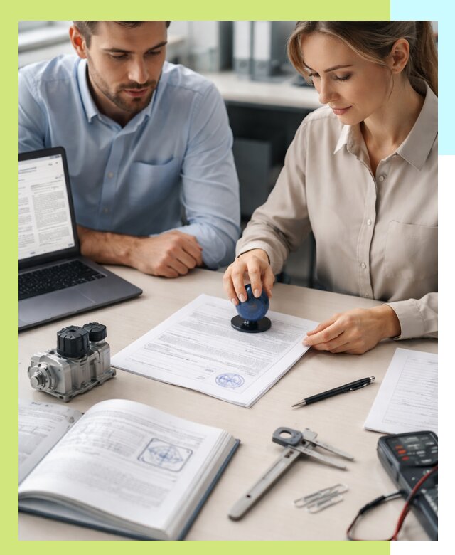 Выдача паспорта изделия и техническая экспертиза продукции в Полевской