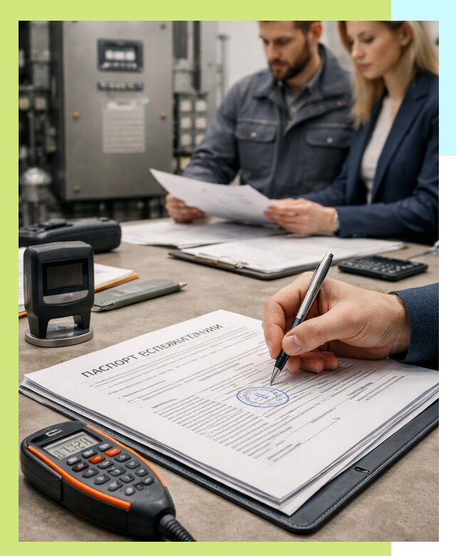 Оформление паспорта эксплуатации оборудования в Полевской