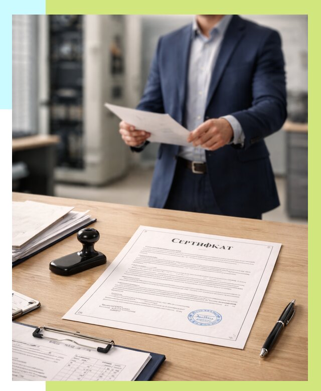 Сертификат на оборудование в Полевской от 15398 р. | Алешин-Плв