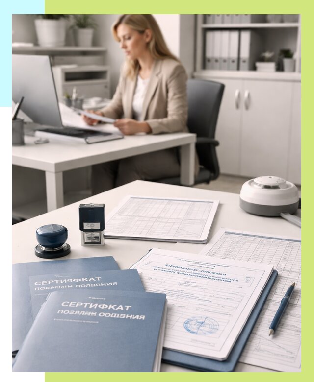 Сертификаты пожарной безопасности в Полевской от 15398 р. | Алешин-Плв