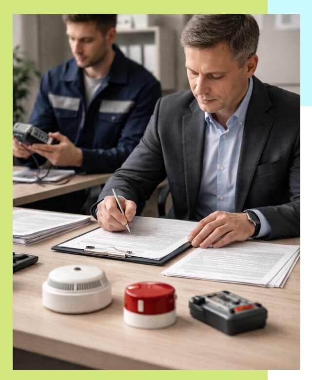 Получение добровольного пожарного сертификата в Полевской