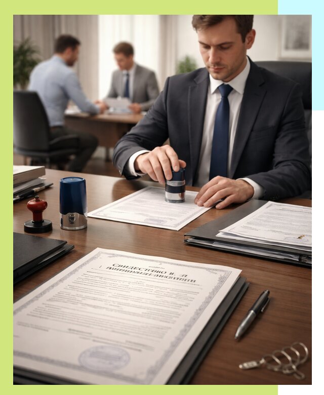 Оформление свидетельства о государственной регистрации в Полевской