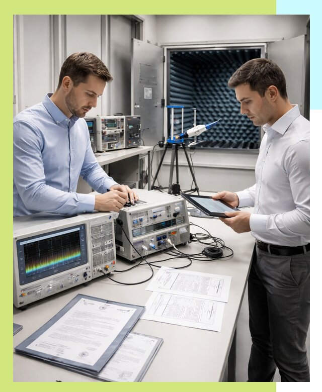 Оформление и выдача сертификата ЭМС для продукции в Полевской