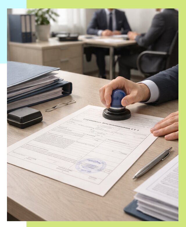 Сертификат происхождения СТ 1 в Полевской от 4619 р. | Алешин-Плв