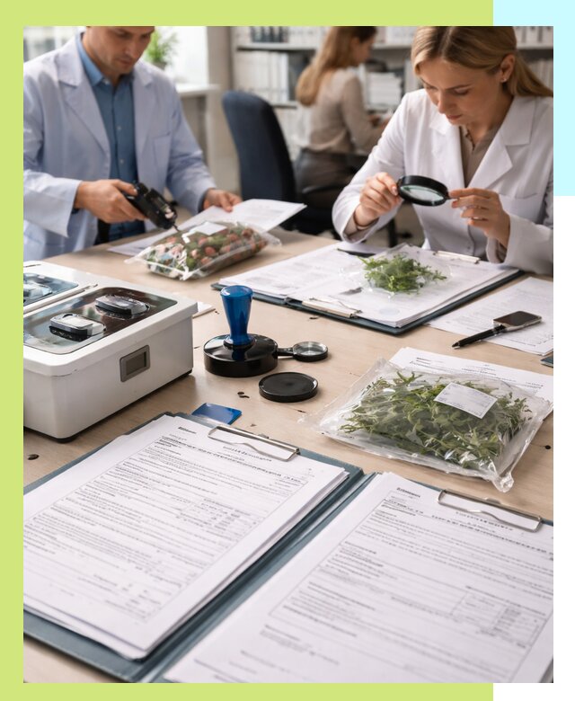 Оформление карантинного сертификата для растений в Полевской