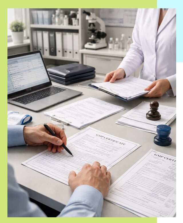 Оформление сертификата GMP в Полевской для фармпроизводства