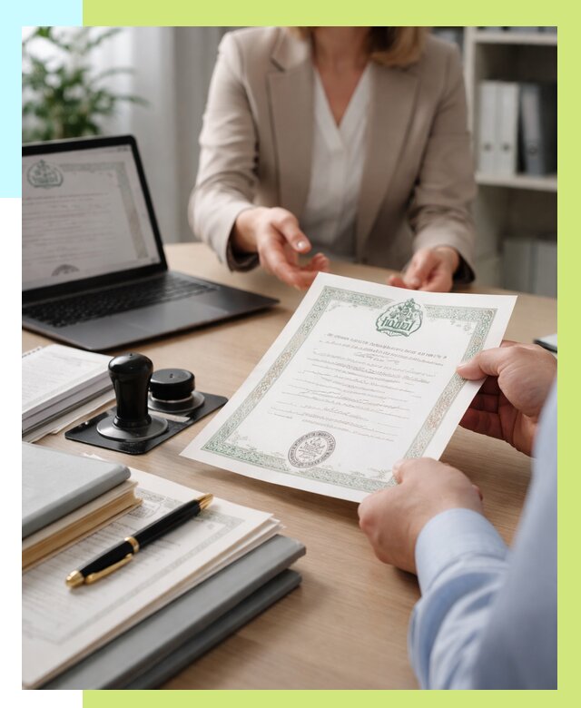 Халяль сертификат в Полевской, получить от 15398 р. | Алешин-Плв