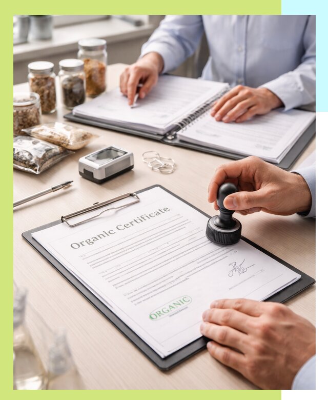 Получение органик сертификата для продукции в Полевской