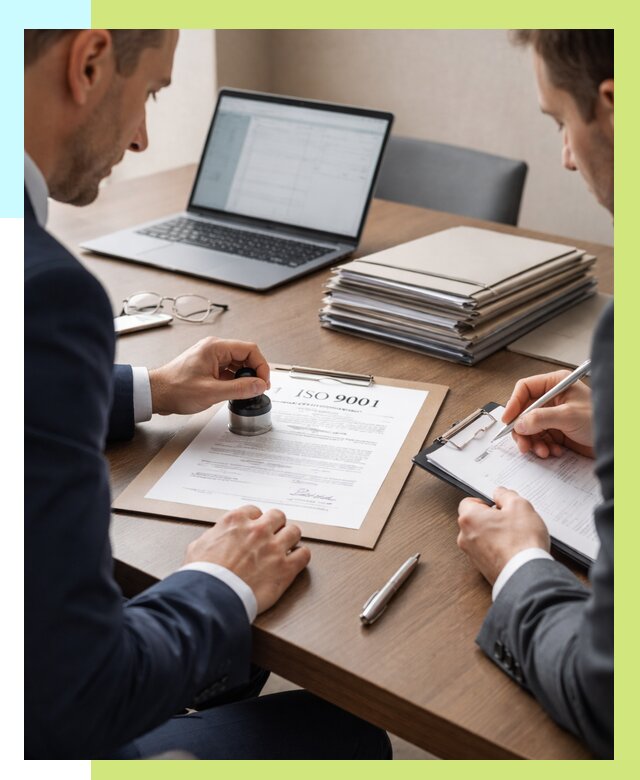 Сертификат ISO 9001 в Полевской купить от 82120 р. | Алешин-Плв