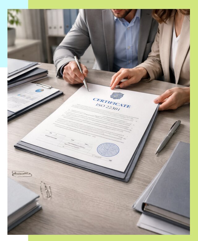 Сертификат ISO 22301 в Полевской от 46193 р. | Алешин-Плв срочно