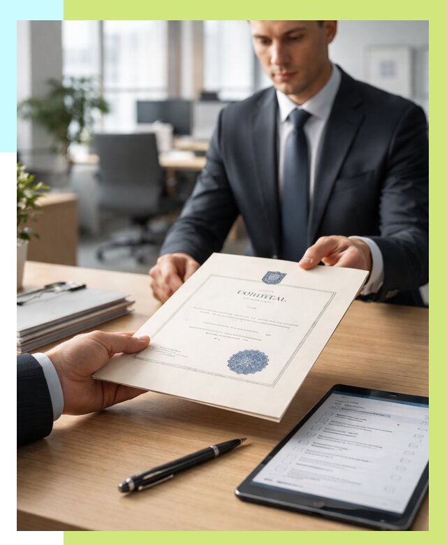 Сертификат ISO 30301 в Полевской от 35928 р. | Алешин-Плв - под ключ