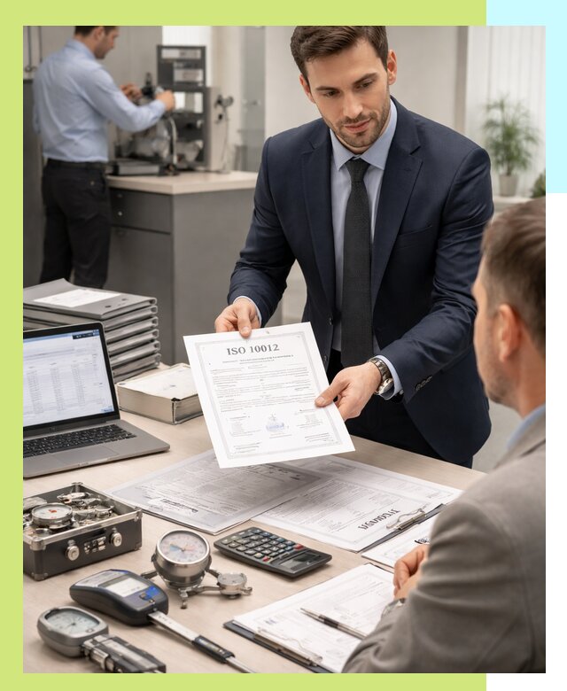 Выдача сертификата ISO 10012 по требованиям метрологии в Полевской
