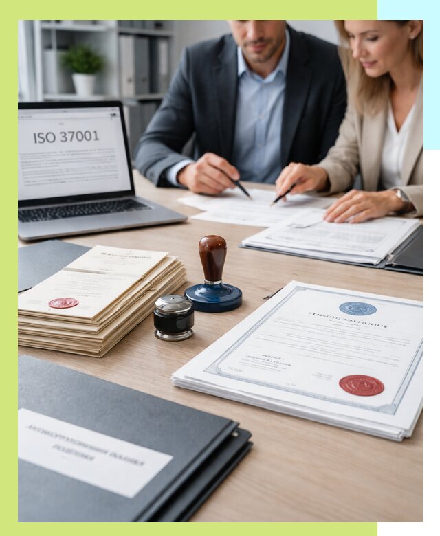 Получение сертификата ISO 37001 по системе борьбы с коррупцией в Полевской