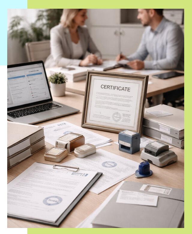 Сертификация компании в Полевской от 46193 р. | Алешин-Плв — заказ